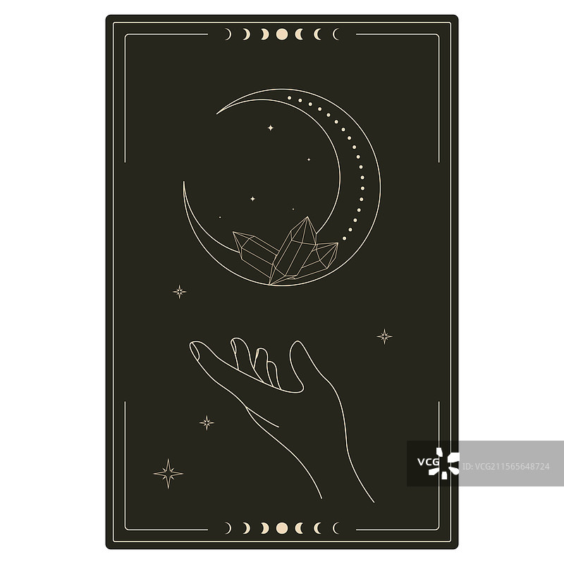 塔罗牌设计图片素材