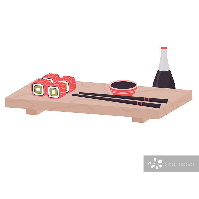 一套餐具和筷子图片素材