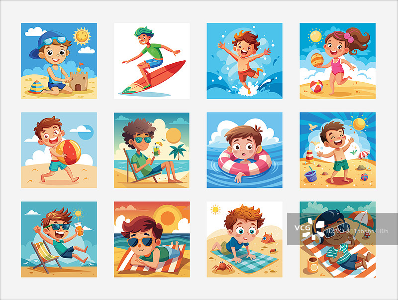 夏季背包图片素材