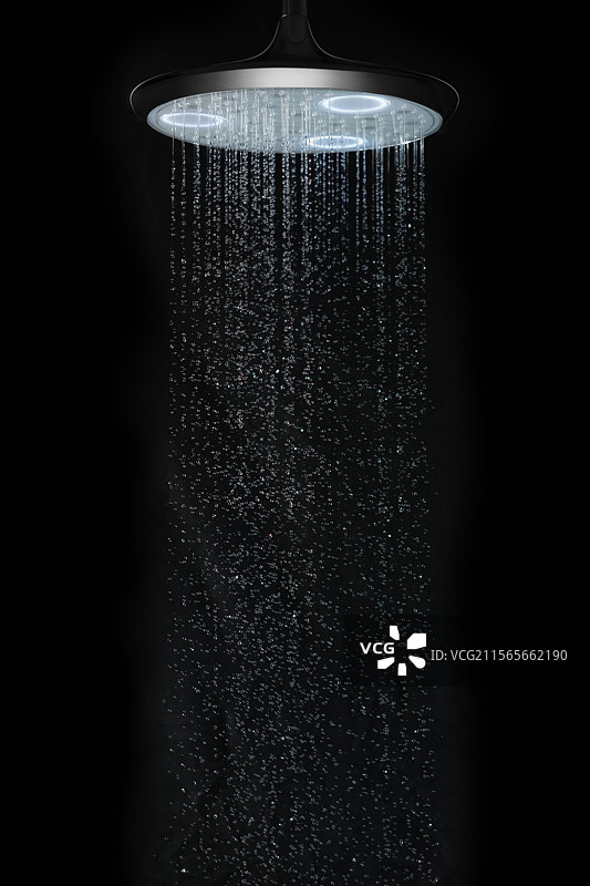 花洒智能出水图片素材