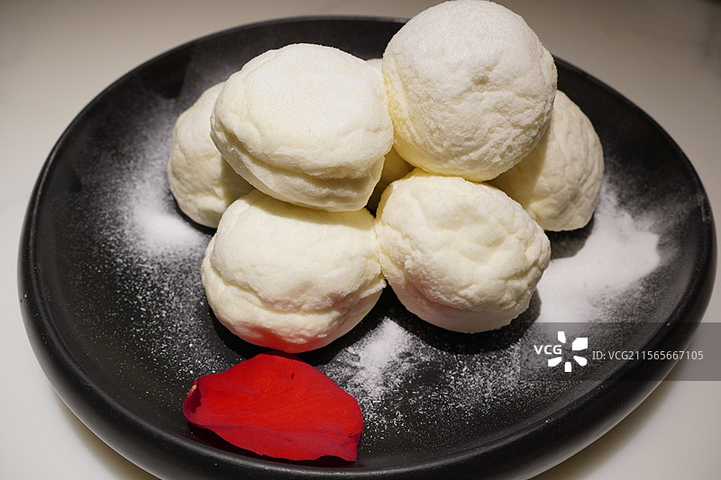 沈阳特色小吃雪绵豆沙（静物）图片素材