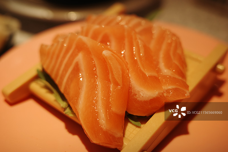 三文鱼刺身图片素材