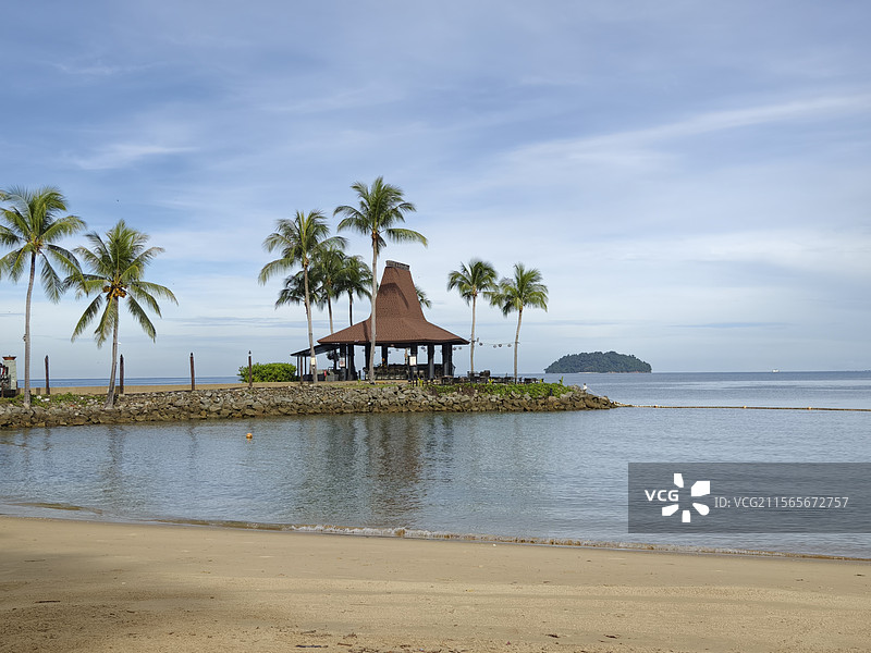 海边酒吧-最美日落观赏点图片素材