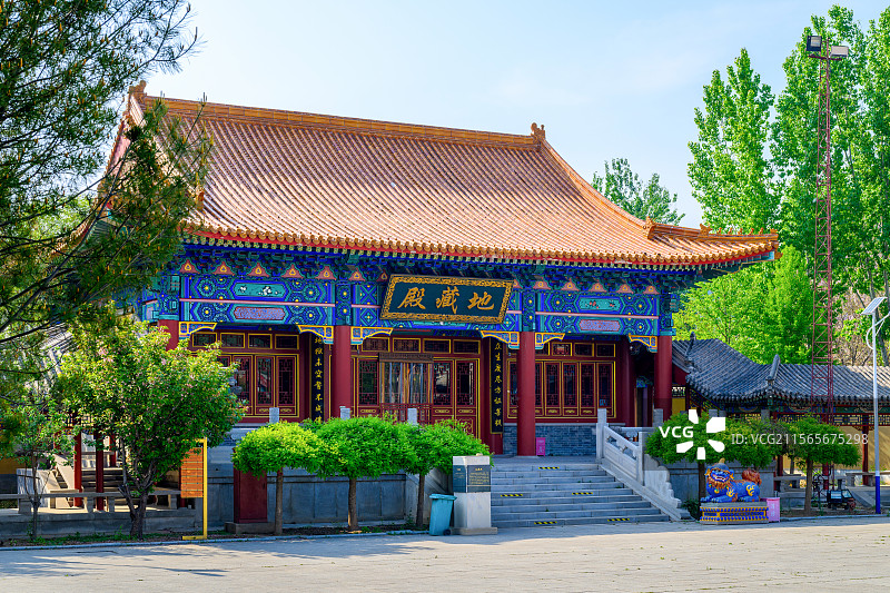 天津玉佛禅寺(千尊玉佛寺)地藏殿图片素材