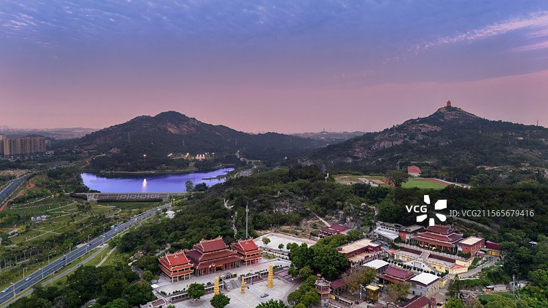 石狮宝盖山钱山普莲禅寺图片素材