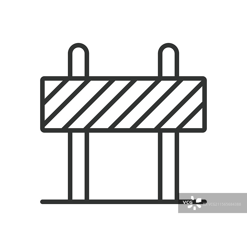 施工中的图标，线条设计图片素材