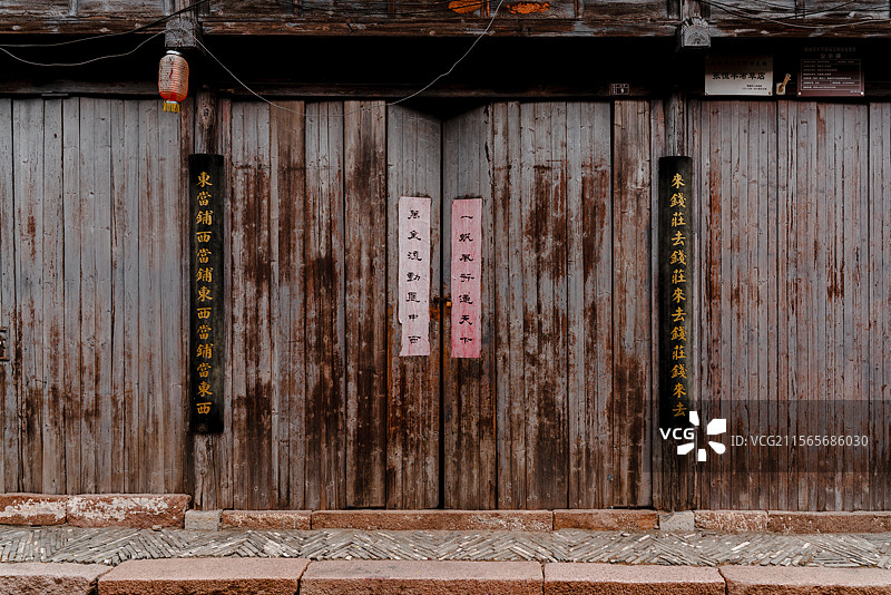 孔城老街景观图片素材