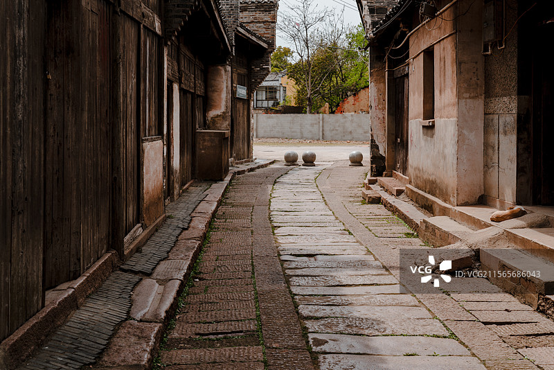 孔城老街景观图片素材