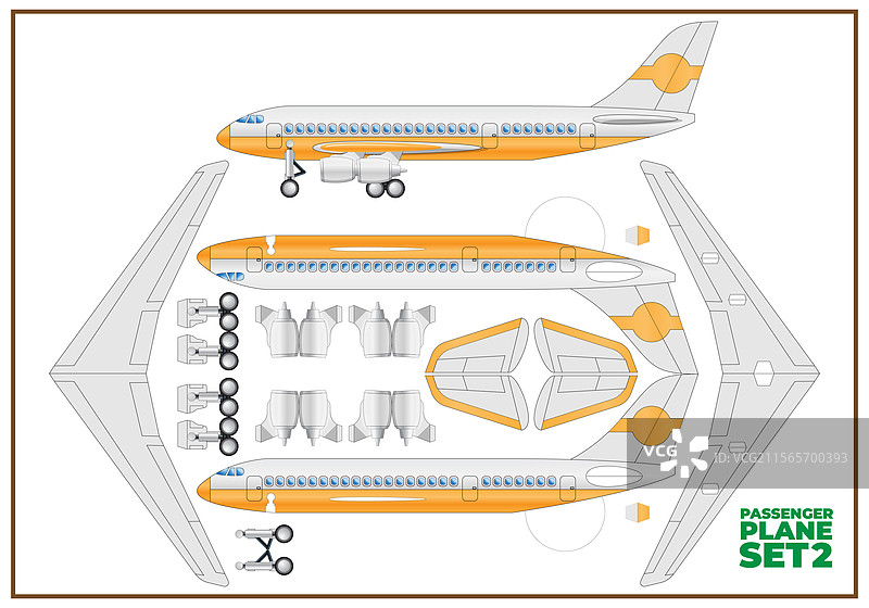 客运飞机图片素材