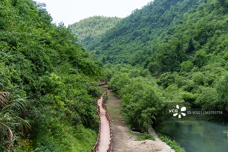 崇阳小九寨图片素材