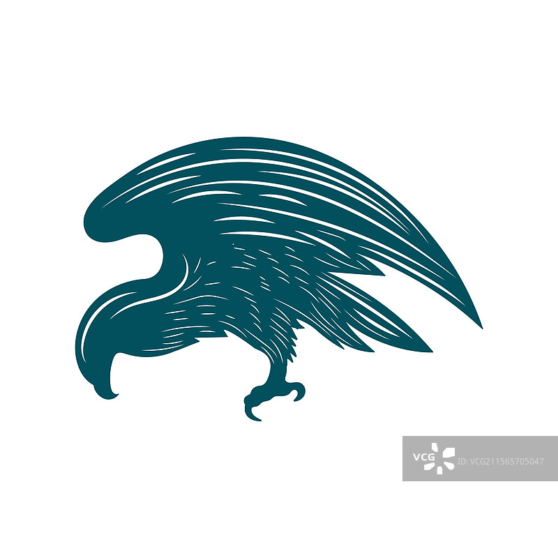 鹰、猎鹰、鹰隼、风筝、凤凰徽章标志图片素材