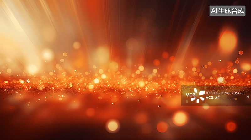 【AI数字艺术】周年庆党建宣传文化商务科技红色背景图片素材