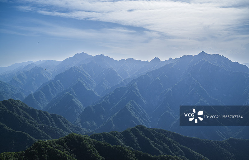 祥峪森林公园卧虎峰图片素材