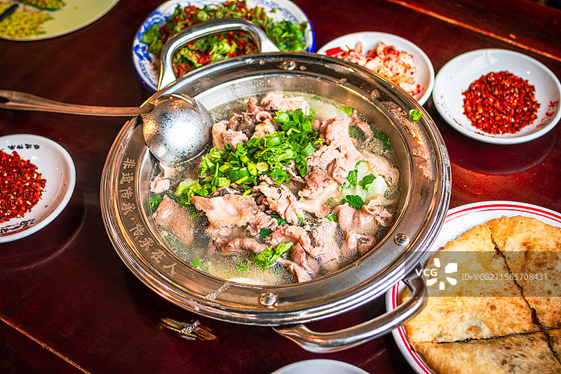 四川 乐山 美食 冯四孃翘脚牛肉图片素材