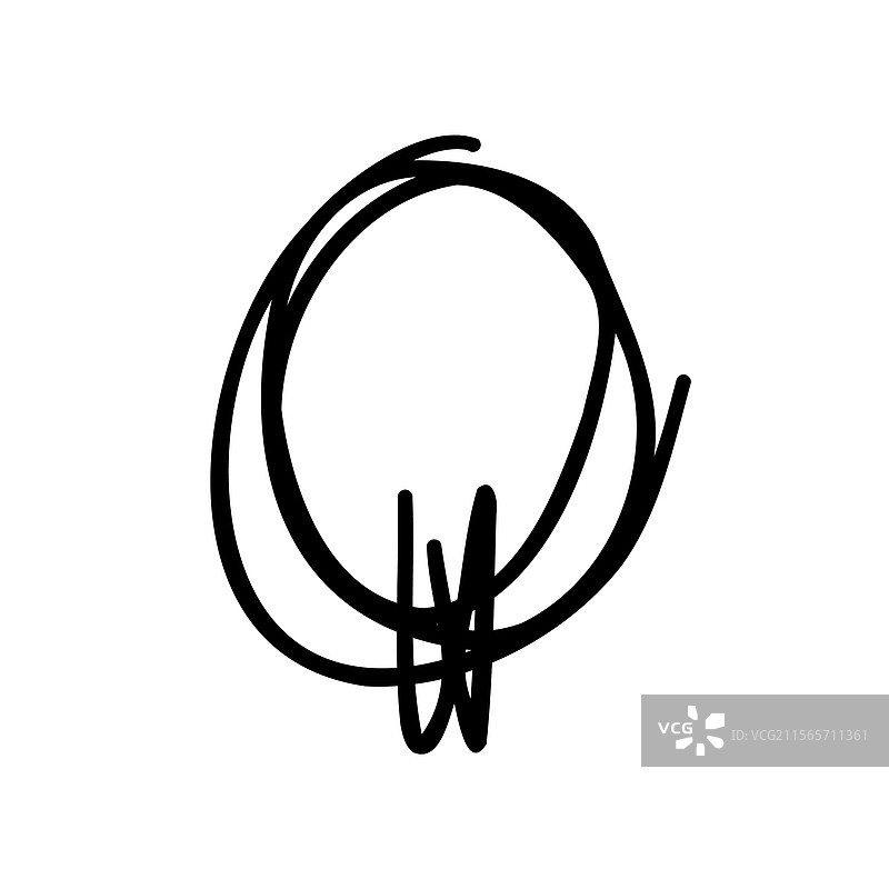 手写的拉丁字母q，使用英文字体，握在手中图片素材