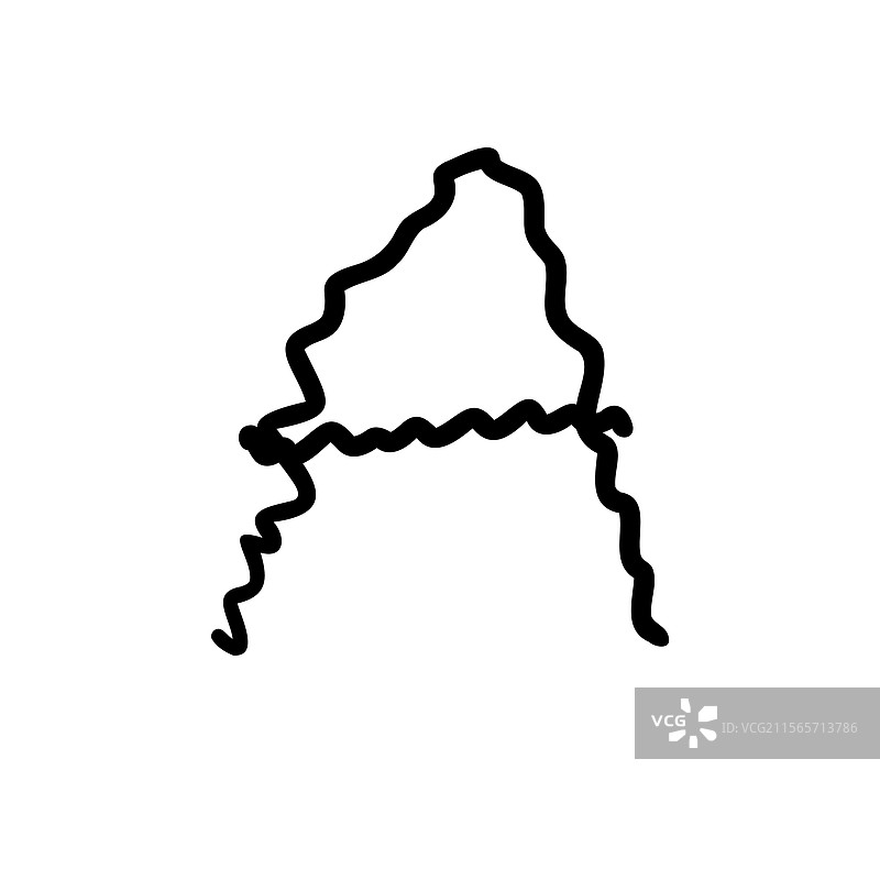 手中拿着粗体字母A的拉丁英文字体图片素材