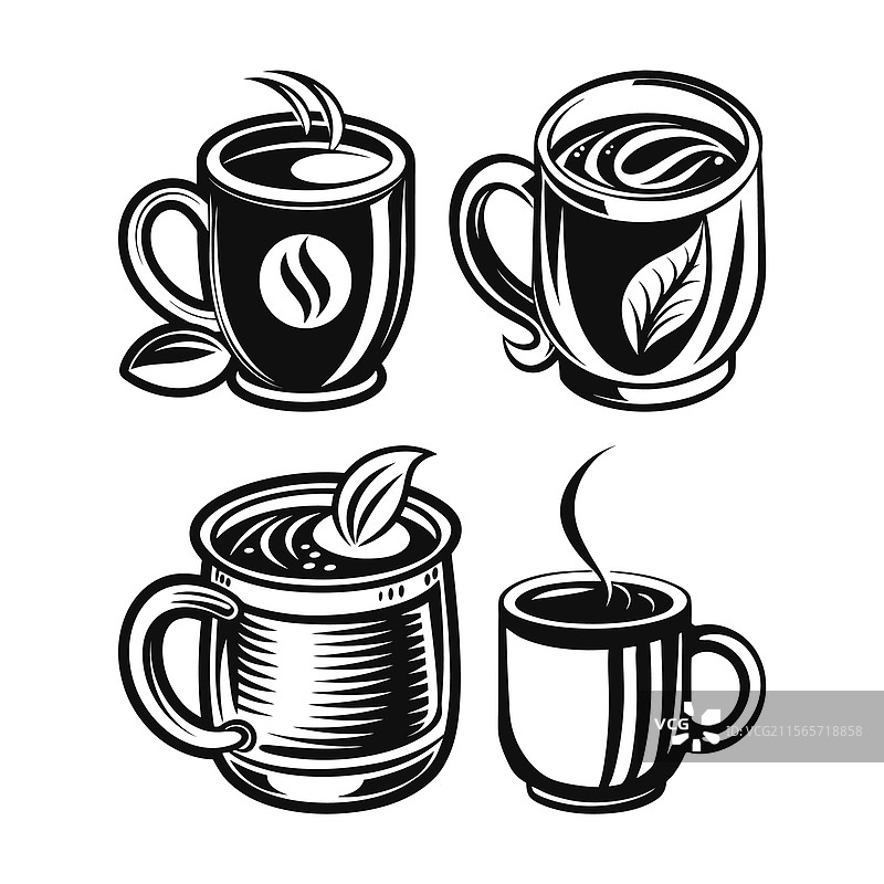 咖啡杯图片素材