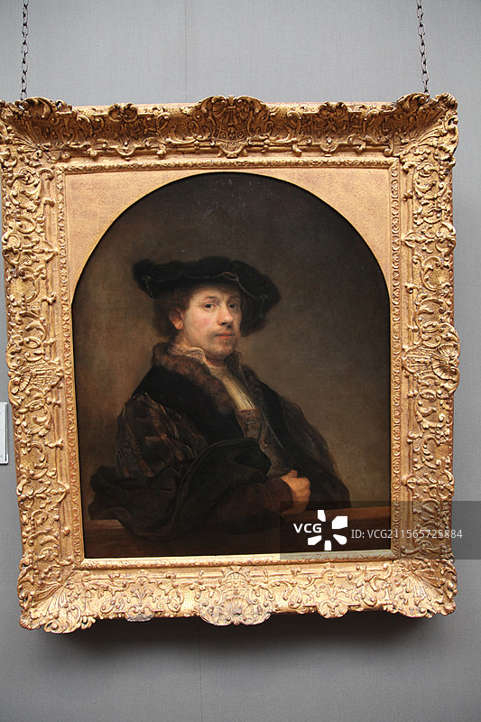 英国伦敦国家美术馆名画油画画作画展图片素材