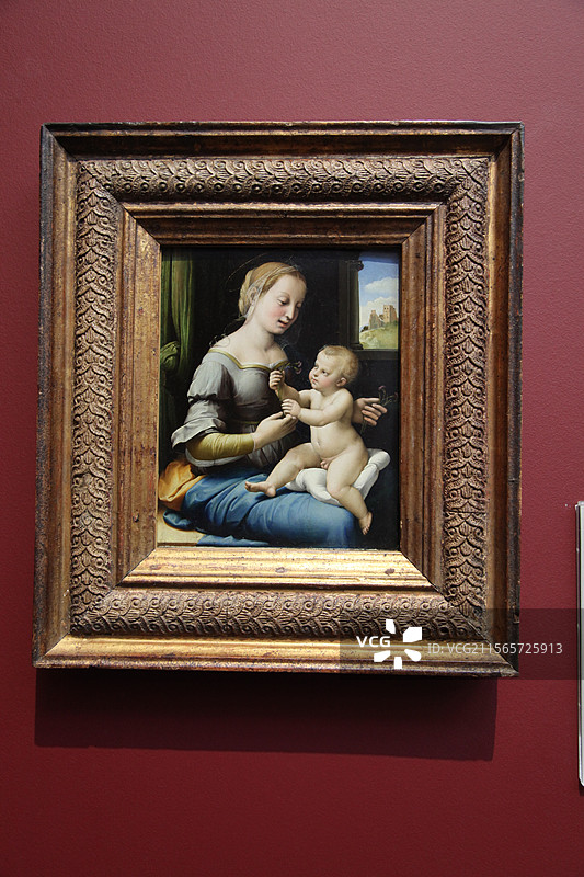 英国伦敦国家美术馆名画油画画作画展图片素材