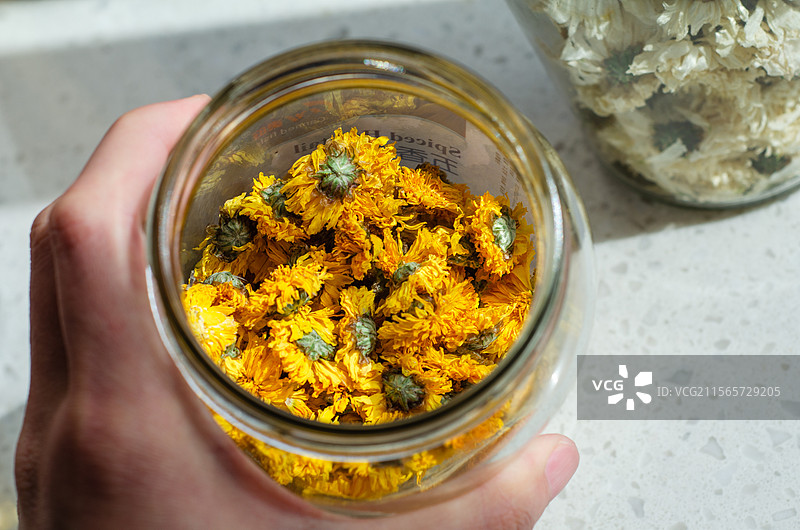 养生草本花茶图片素材