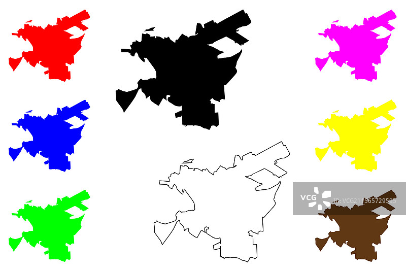 维多利亚达孔基斯塔市 联邦共和国图片素材