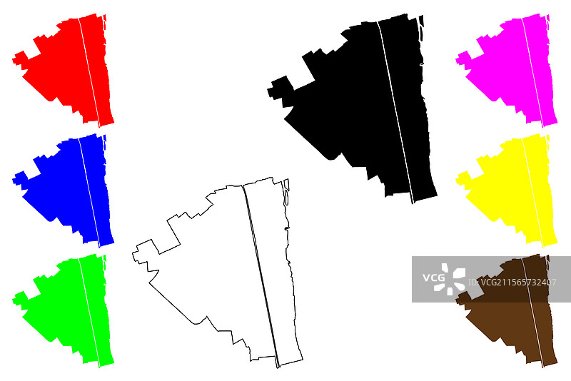 埃及阿拉伯共和国吉萨省的哈瓦梅迪亚市图片素材