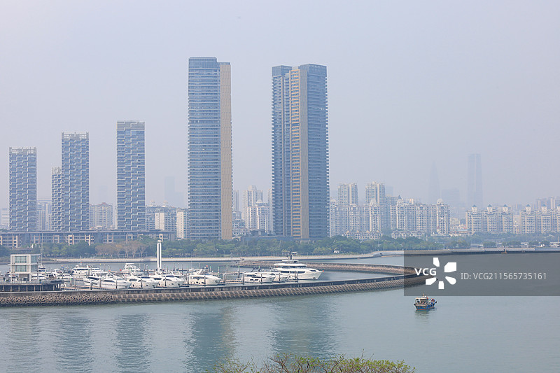 深圳南山蛇口太子湾风景图片素材