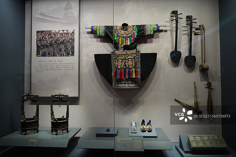 贵州省博物馆和贵阳市景图片素材