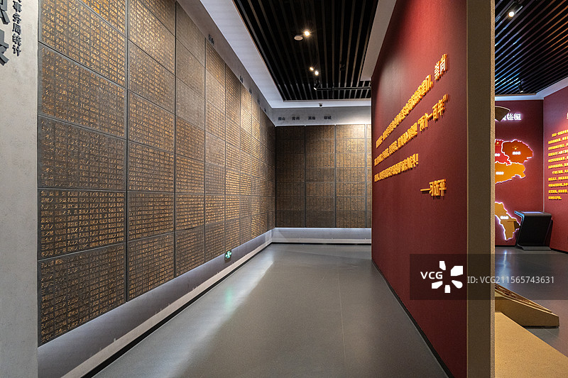 山东省济宁市博物馆（文化中心新馆）-济宁革命军事馆图片素材