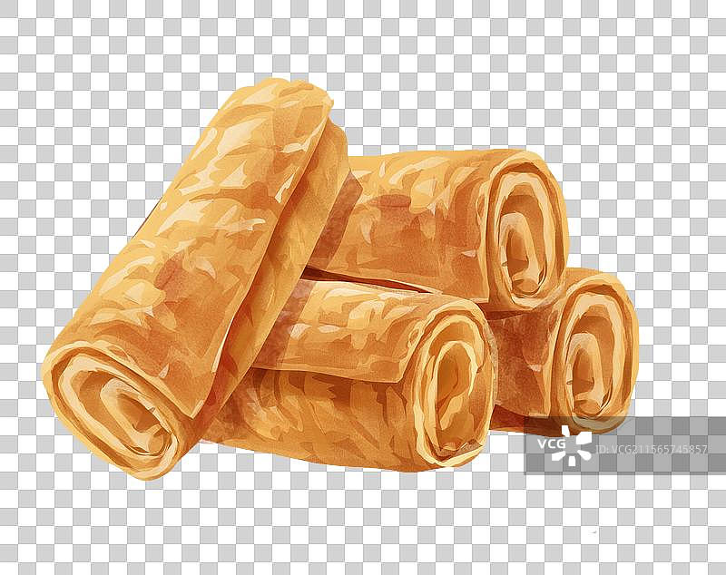 炸腐竹，响铃卷图片素材