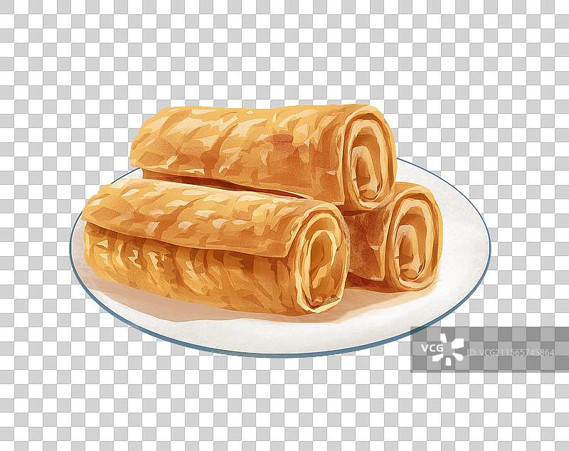 炸腐竹，响铃卷图片素材