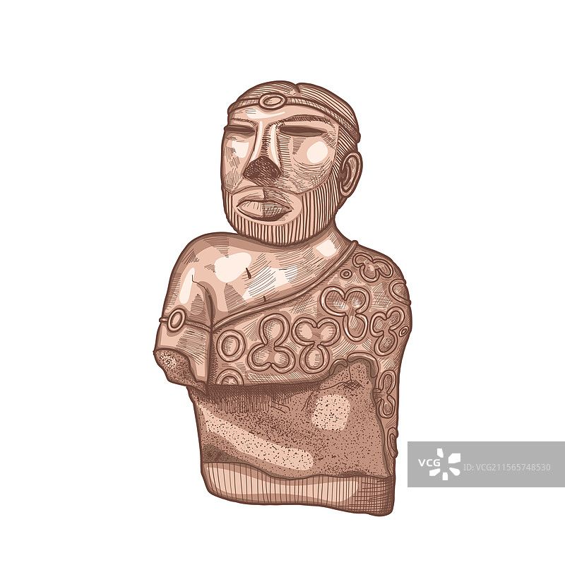 古代的详细手绘图图片素材