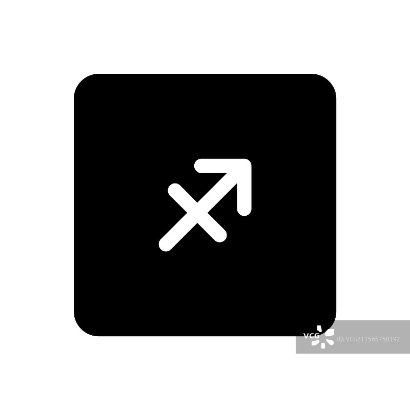 射手座星座图标图片素材