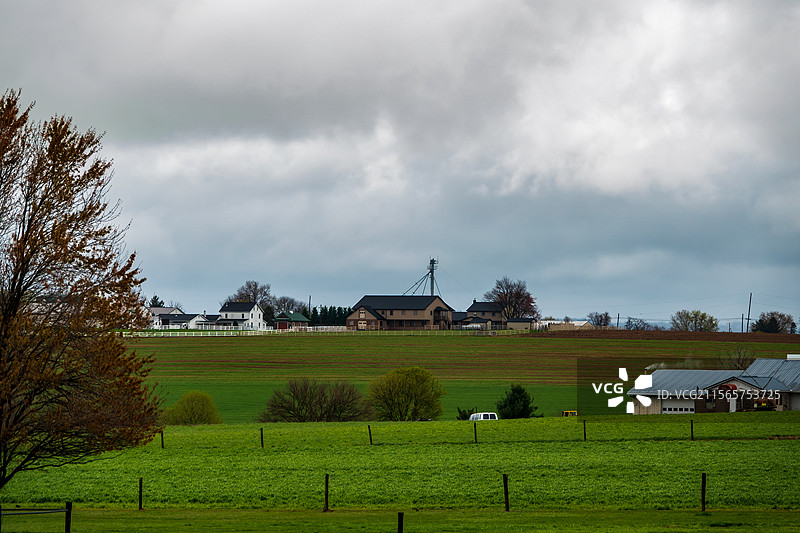 当代桃花源，美国阿米什人保护地—归去来兮，家园图片素材