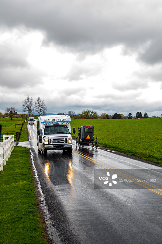 当代桃花源，美国阿米什人保护地—归去来兮，家园图片素材