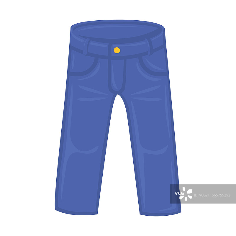 牛仔裤表情符号图标服装图片素材