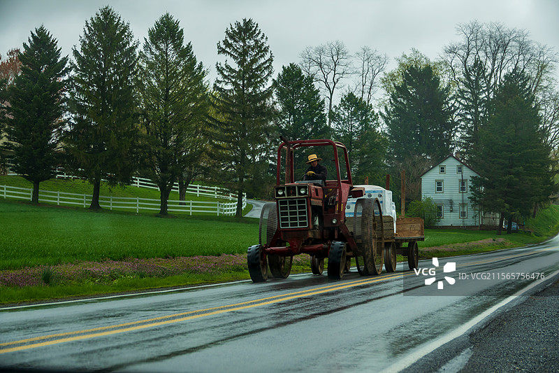 当代桃花源，美国阿米什人保护地—归去来兮，家园图片素材