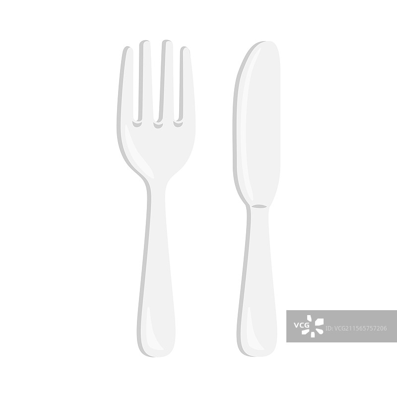 刀叉符号表情图标图片素材