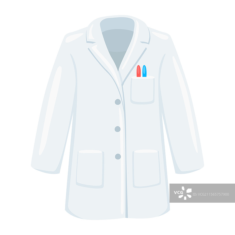 实验室白大褂表情符号图标图片素材