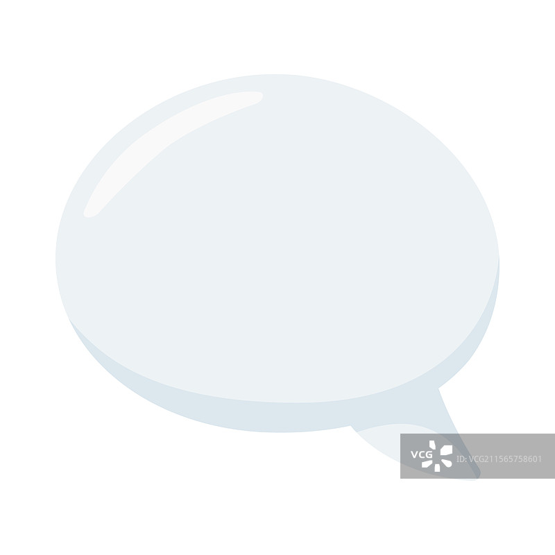 左侧对话气泡表情图标图片素材