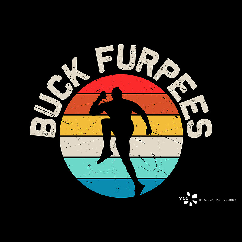 搞笑的有氧健身教练T恤设计图片素材