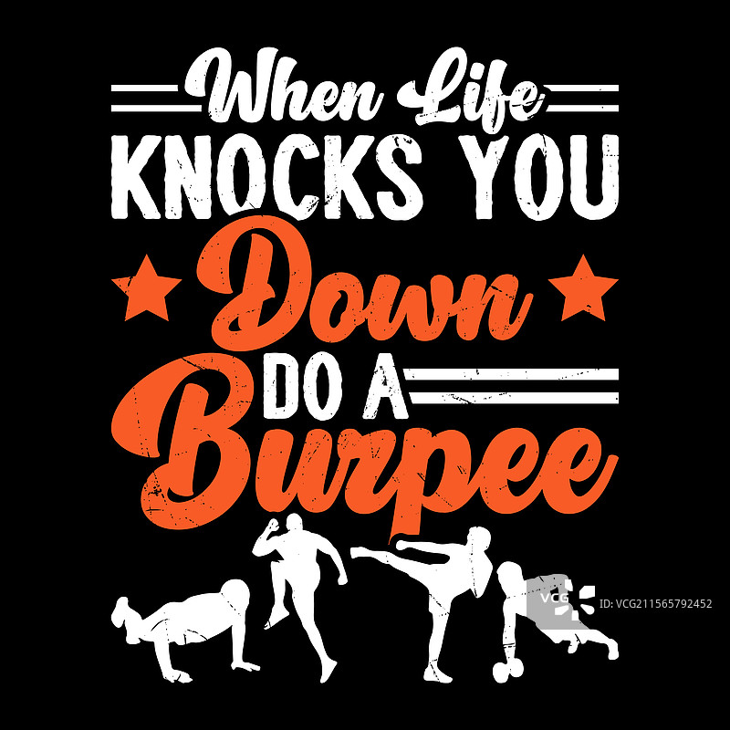 搞笑的有氧健身教练T恤设计图片素材