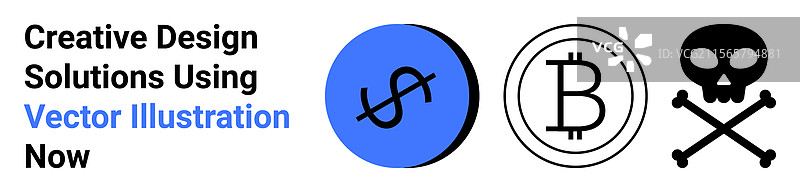 金融货币和风险概念特写图片素材