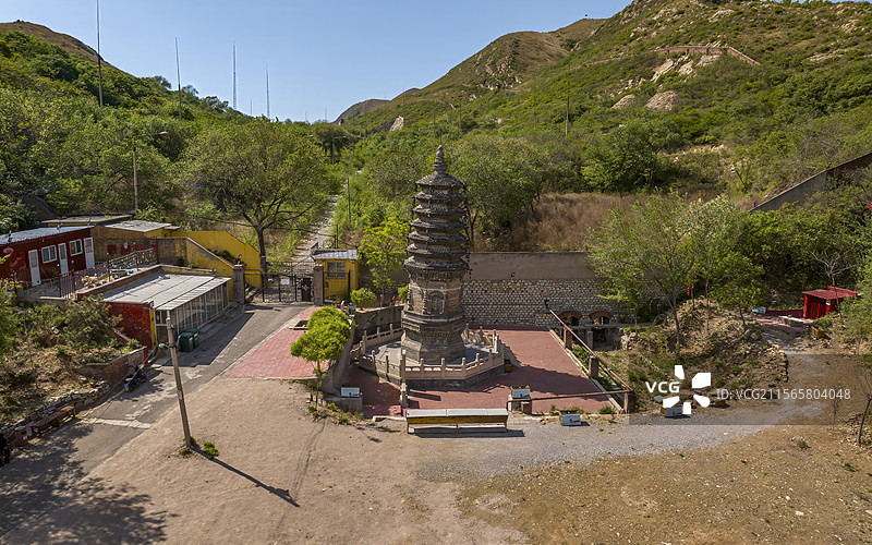 河北省唐山市古冶区多宝佛塔图片素材