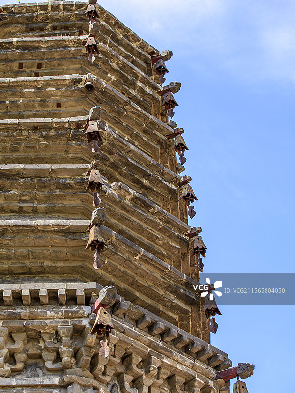 河北省唐山市古冶区多宝佛塔图片素材