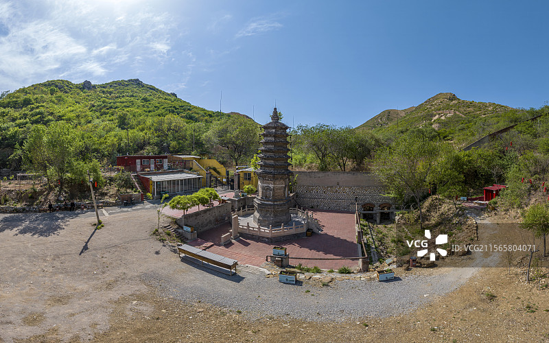 河北省唐山市古冶区多宝佛塔图片素材