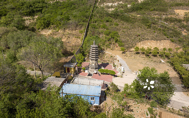 河北省唐山市古冶区多宝佛塔图片素材