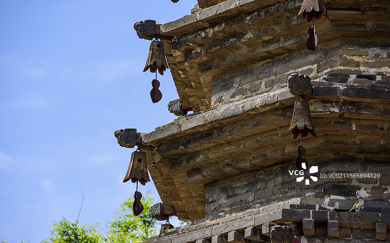 河北省唐山市古冶区多宝佛塔图片素材