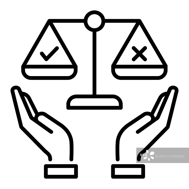 判断线图标图片素材