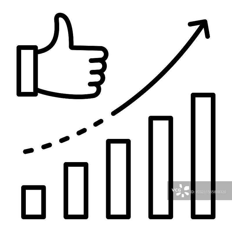 性能图表线条图标图片素材